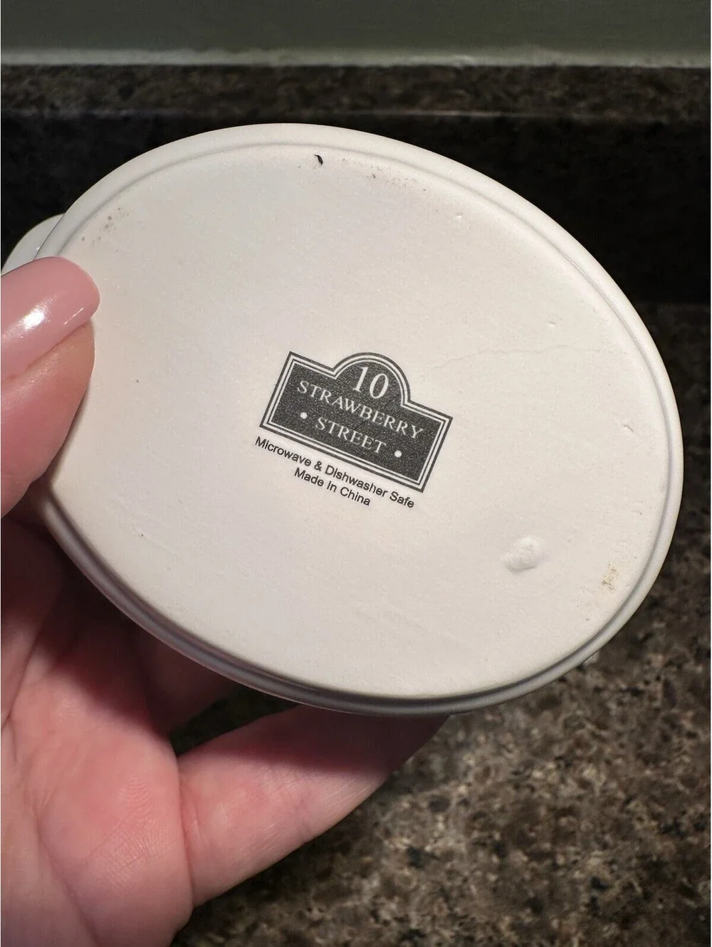 10 Strawberry Street White Mini Casserole Dish Lid Handles Ramekin Cocotte